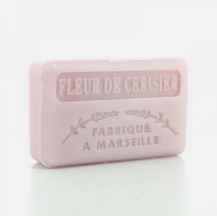 Cherry flower - Marseille soap scented - 125 gr