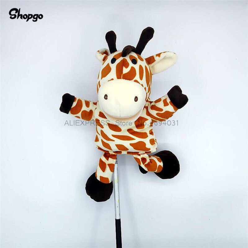 NEW Animals Golf Fairway Woods Head Covers Dust-proof Club Headcover Golf Accessories Mascot Novelty Cute Gift