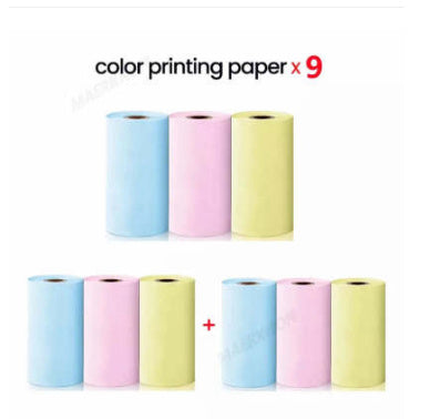 Portable Mini Thermal Bluetooth Label Printer / Paper
