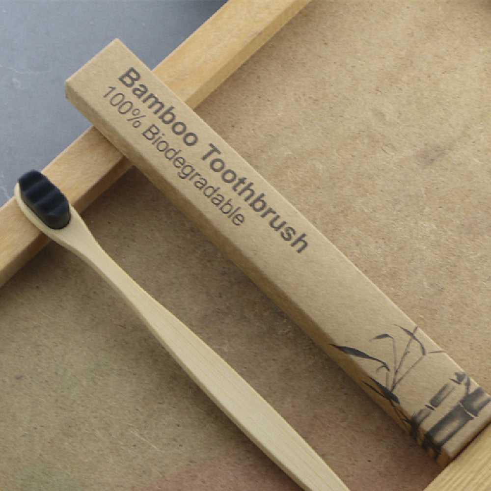 100% Biodegradable Bamboo Toothbrush