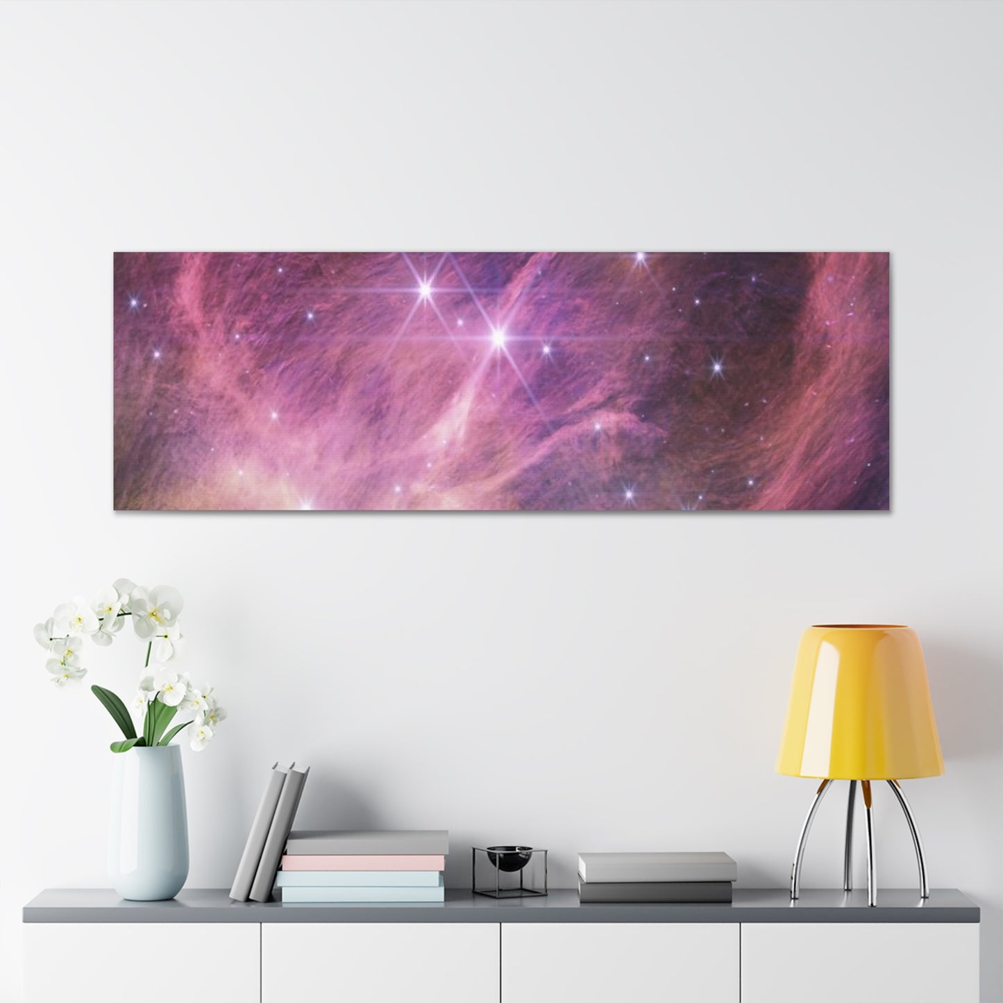 Star Cluster IC 348 Canvas Wall Art