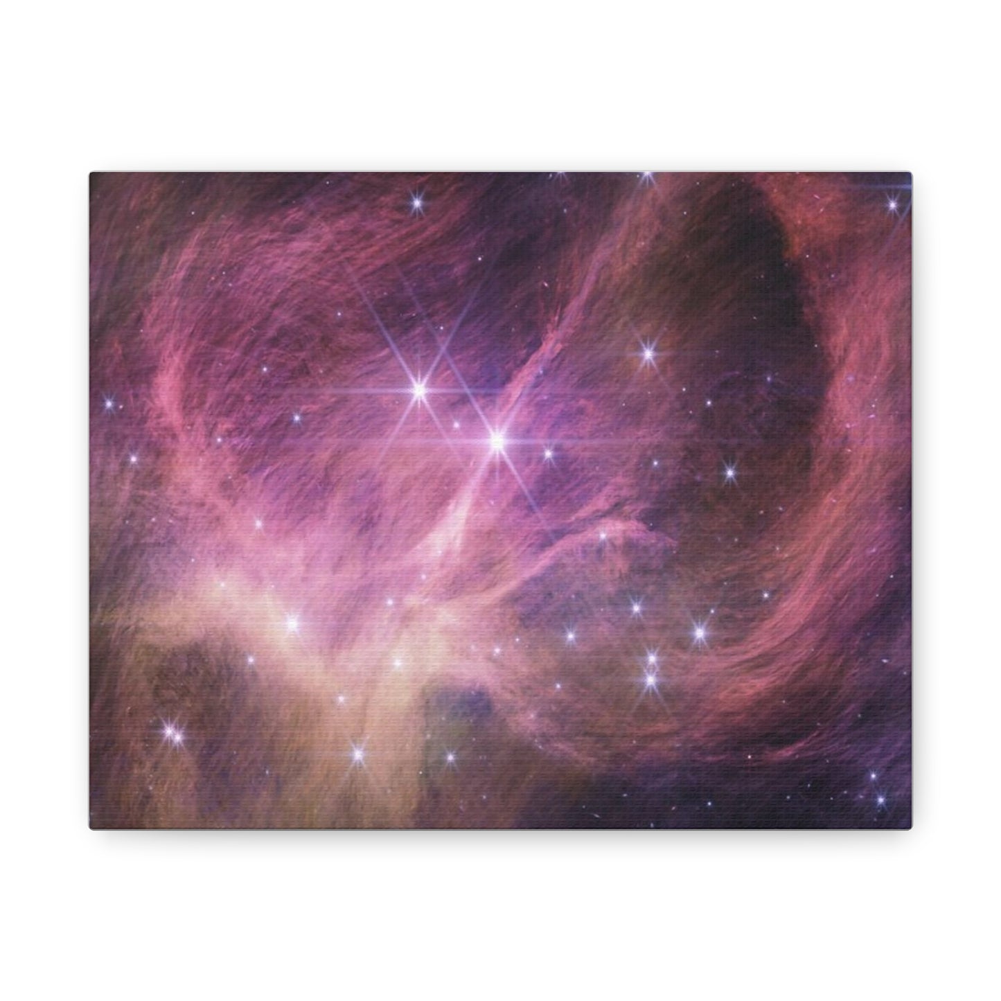Star Cluster IC 348 Canvas Wall Art