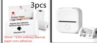 Portable Mini Thermal Bluetooth Label Printer / Paper
