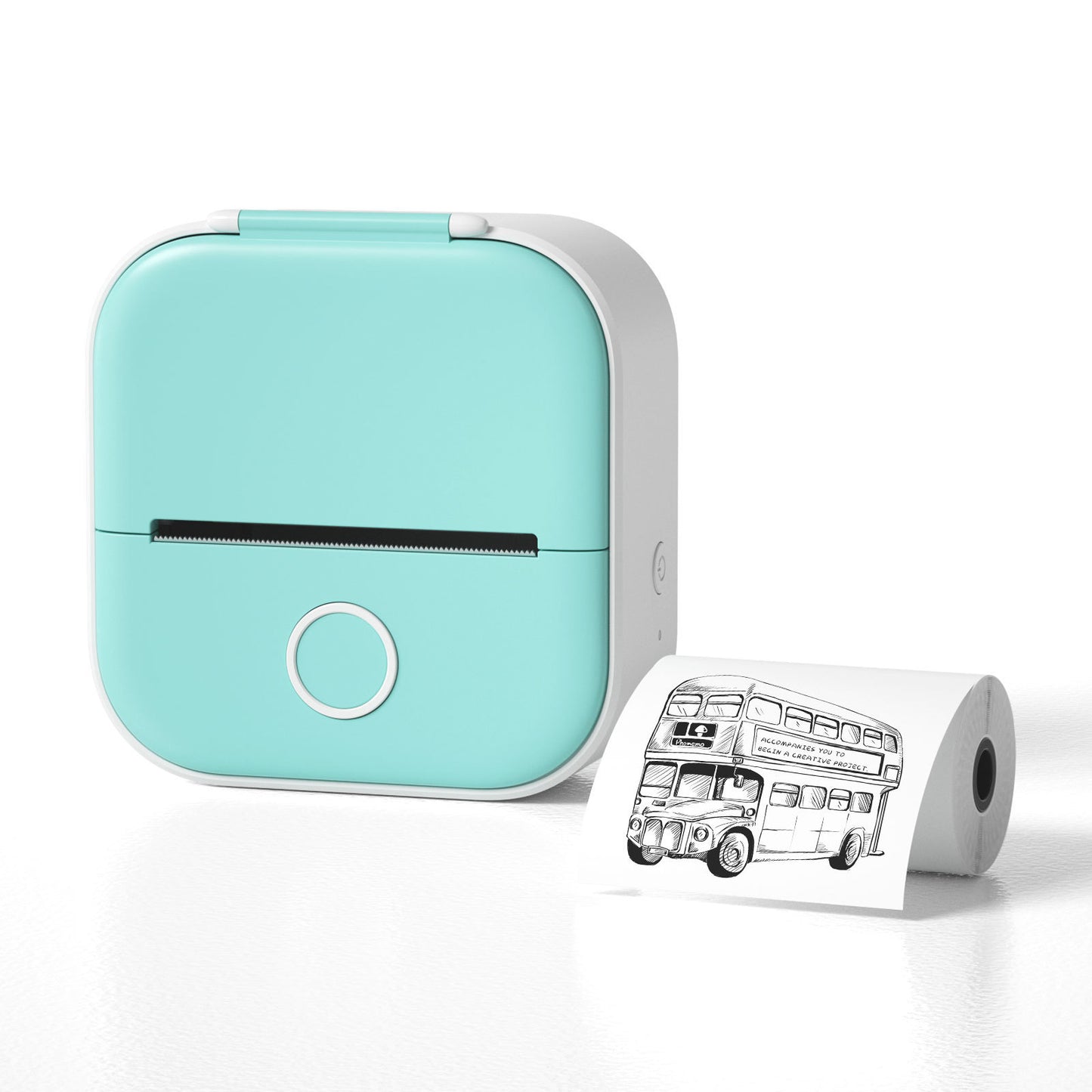 Portable Mini Thermal Bluetooth Label Printer / Paper