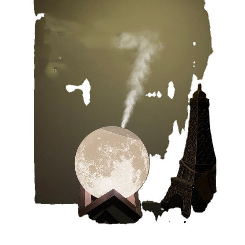Lunar Humidifier - Night Light Bedroom Household Aromatherapy