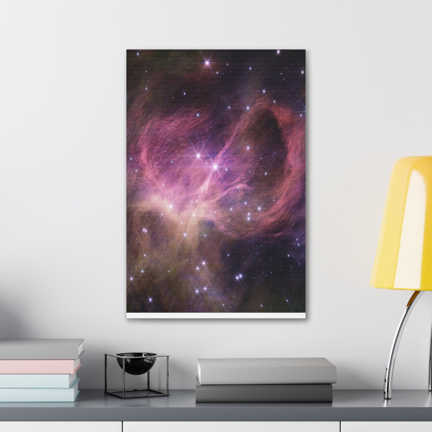 Star Cluster IC 348 Canvas Wall Art