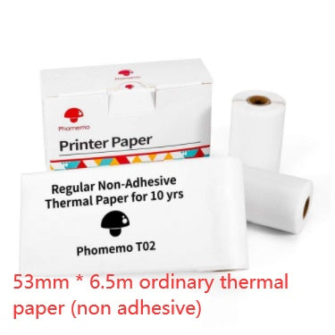 Portable Mini Thermal Bluetooth Label Printer / Paper