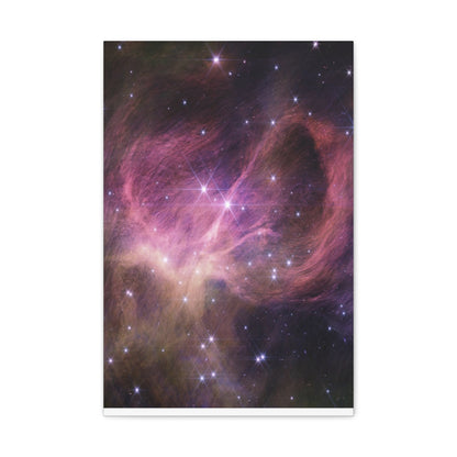 Star Cluster IC 348 Canvas Wall Art
