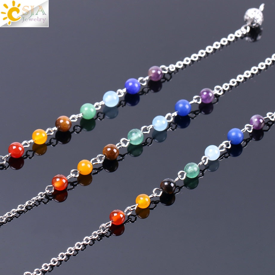 Chakra Natural Stone Pendulum for Dowsing Hexagonal Prism Pyramid White Pink Crystal Obsidian Pendants