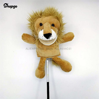 NEW Animals Golf Fairway Woods Head Covers Dust-proof Club Headcover Golf Accessories Mascot Novelty Cute Gift