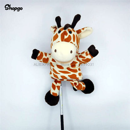NEW Animals Golf Fairway Woods Head Covers Dust-proof Club Headcover Golf Accessories Mascot Novelty Cute Gift