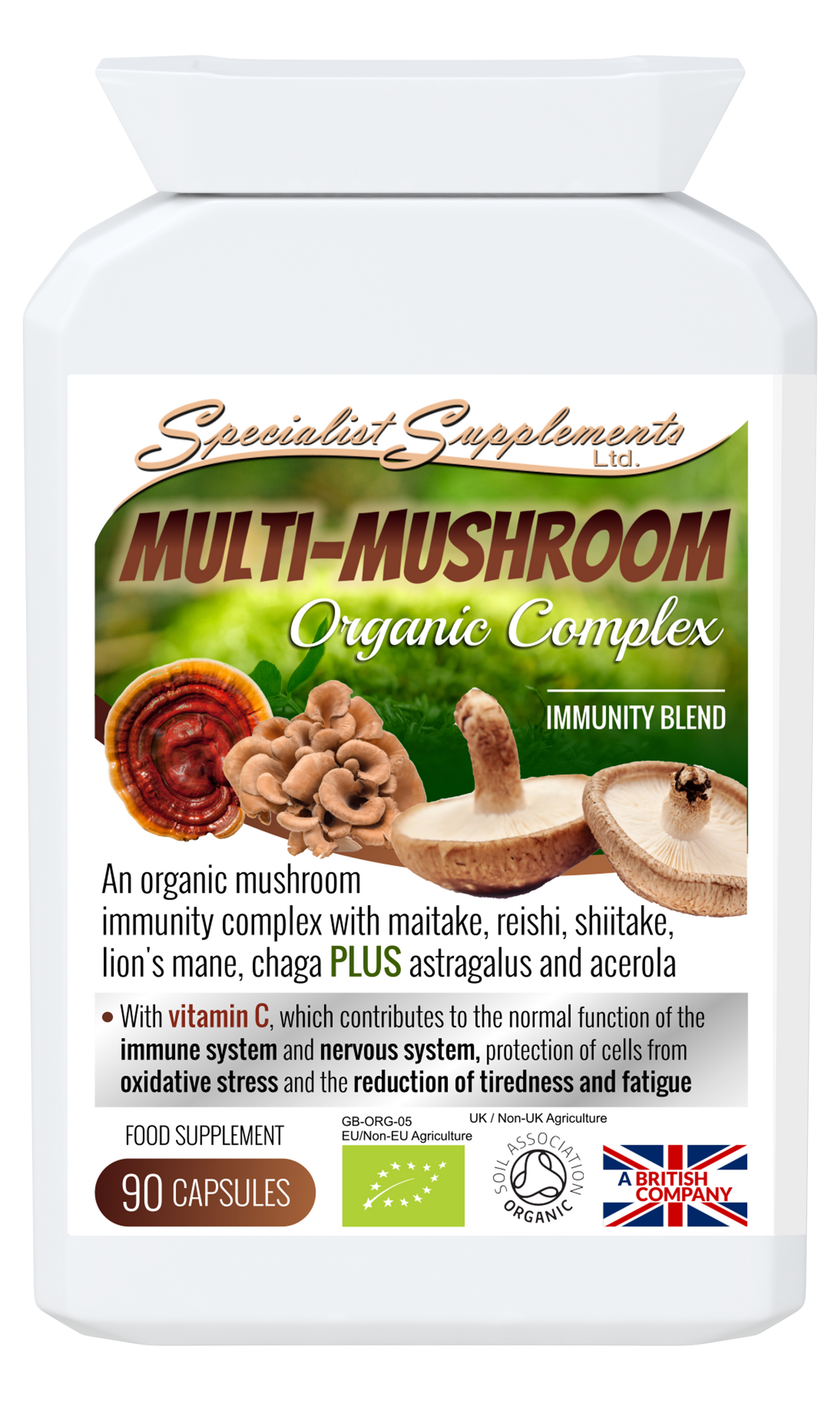 Multi-Mushroom Organic Complex