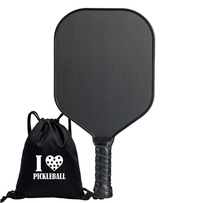 Pickleball Paddle Graphite Textured Surface for Spin, Pro Pickle Ball Racquet Lightweight, Carbon Fiber Racket, for Women Men