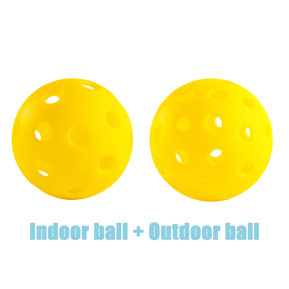 Pickleball Paddles Set Carbon Fiber PP Honeycomb Inner Core Extended Grip Lightweight Pickleball Paddles