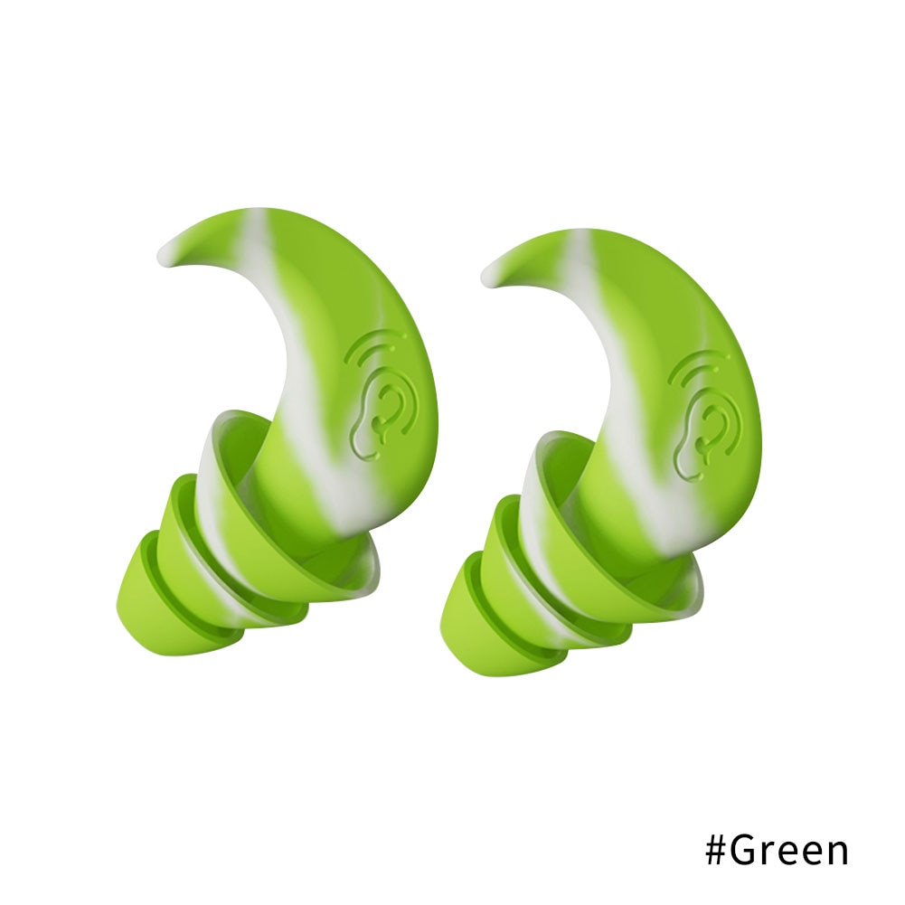 Anti Noise Silicone Earplugs Waterproof Swimming Ear Plugs For Sleeping Diving Surf Soft Comfort Natation Swimming Ear Protector
