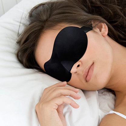 3D Sleep Mask Natural Sleeping Eye Mask Eyeshade Cover Shade Eye Patch Women Men Soft Portable Blindfold Travel Eyepatch 1Pcs