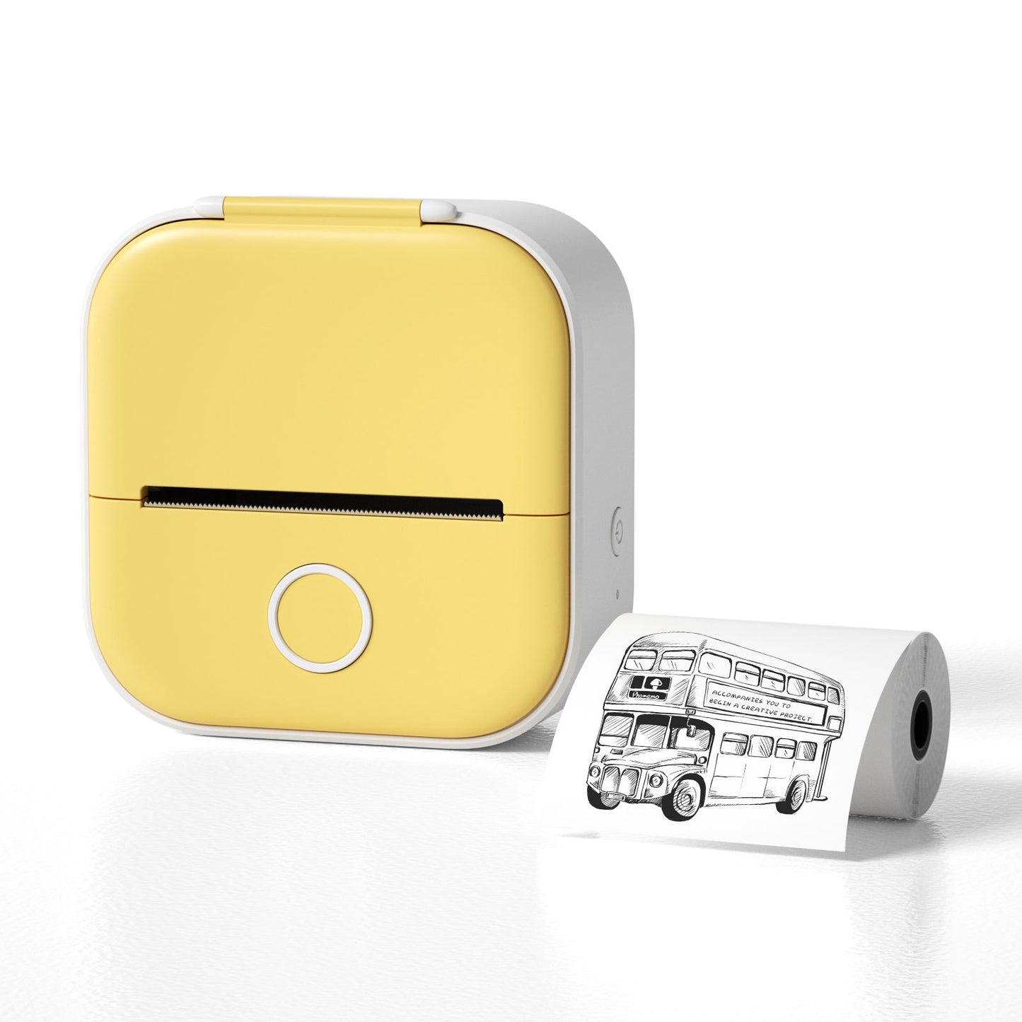 Portable Mini Thermal Bluetooth Label Printer / Paper