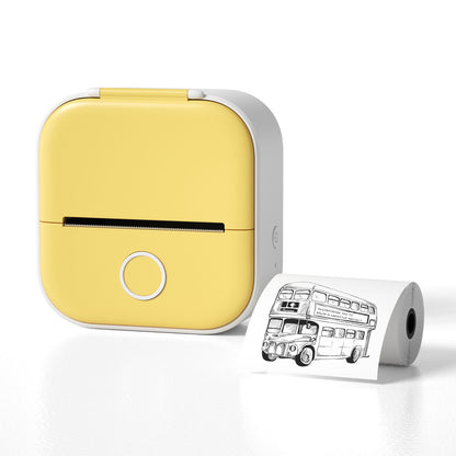 Portable Mini Thermal Bluetooth Label Printer / Paper